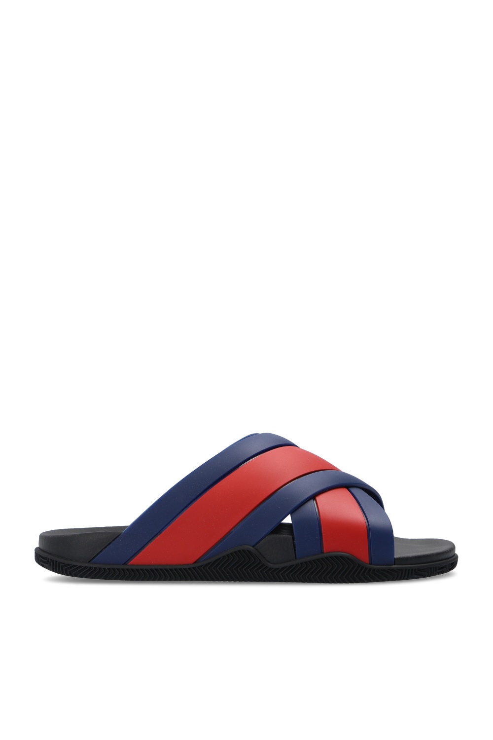 Navy clearance gucci slides